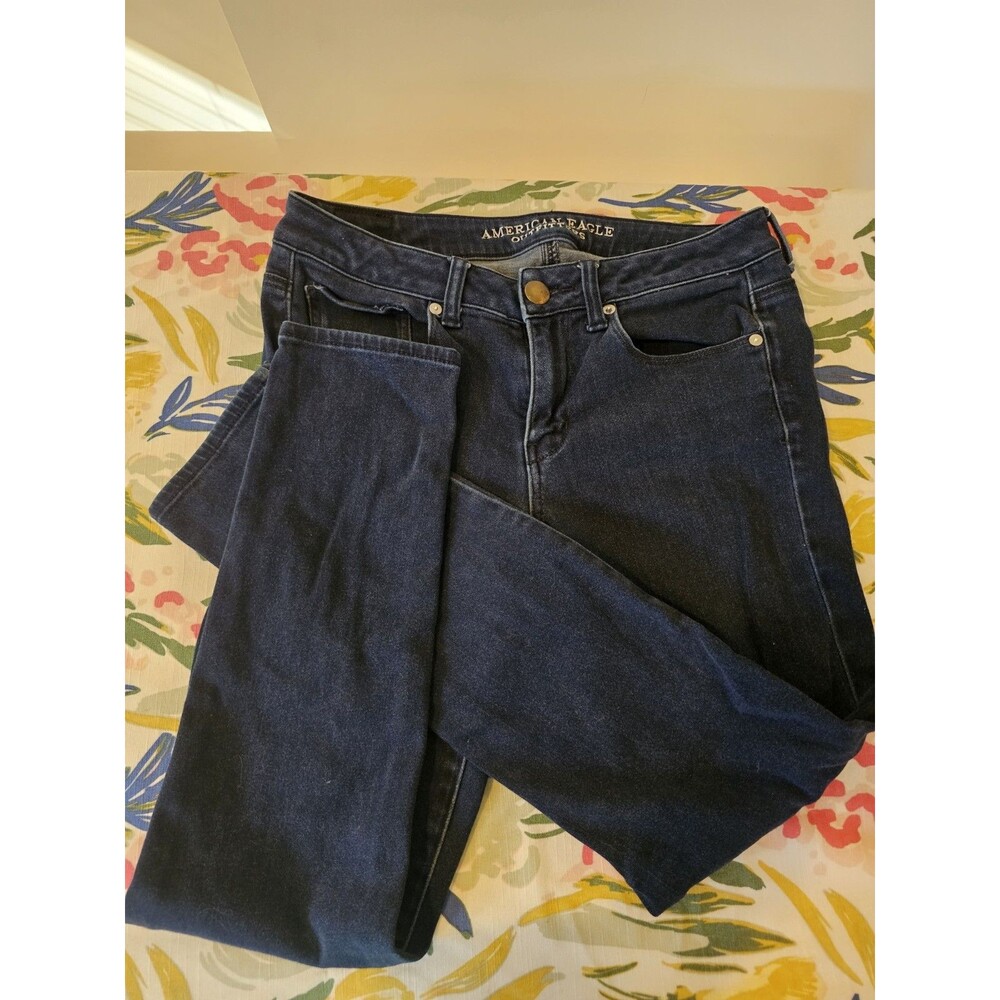 American Eagle Outfitters Skinny Jeans Dark Wash Women’s Size 8
